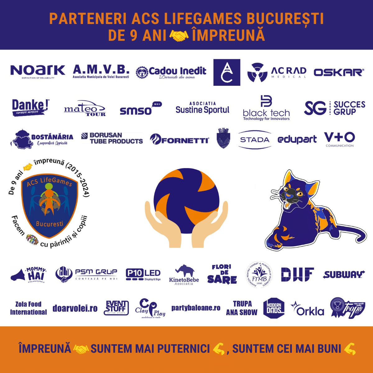 9 Ani de Excelență în Volei: Felicitări ACS LIFEGAMES București pentru O Călătorie de Succes și Impact în Comunitate!